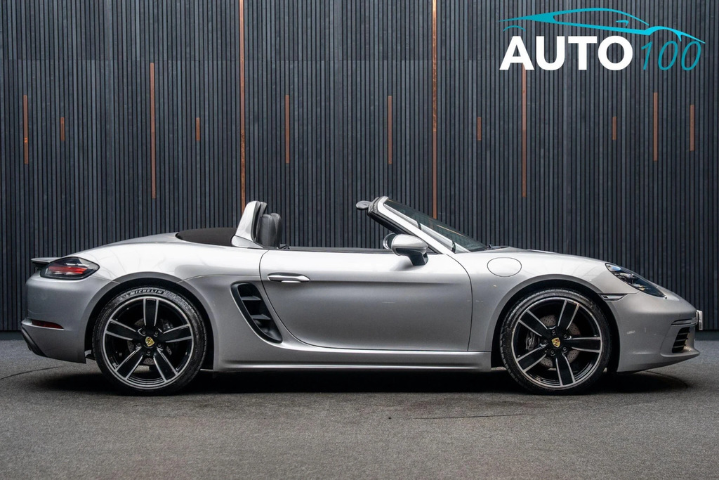 Porsche 718 Boxster Convertible Silver #19