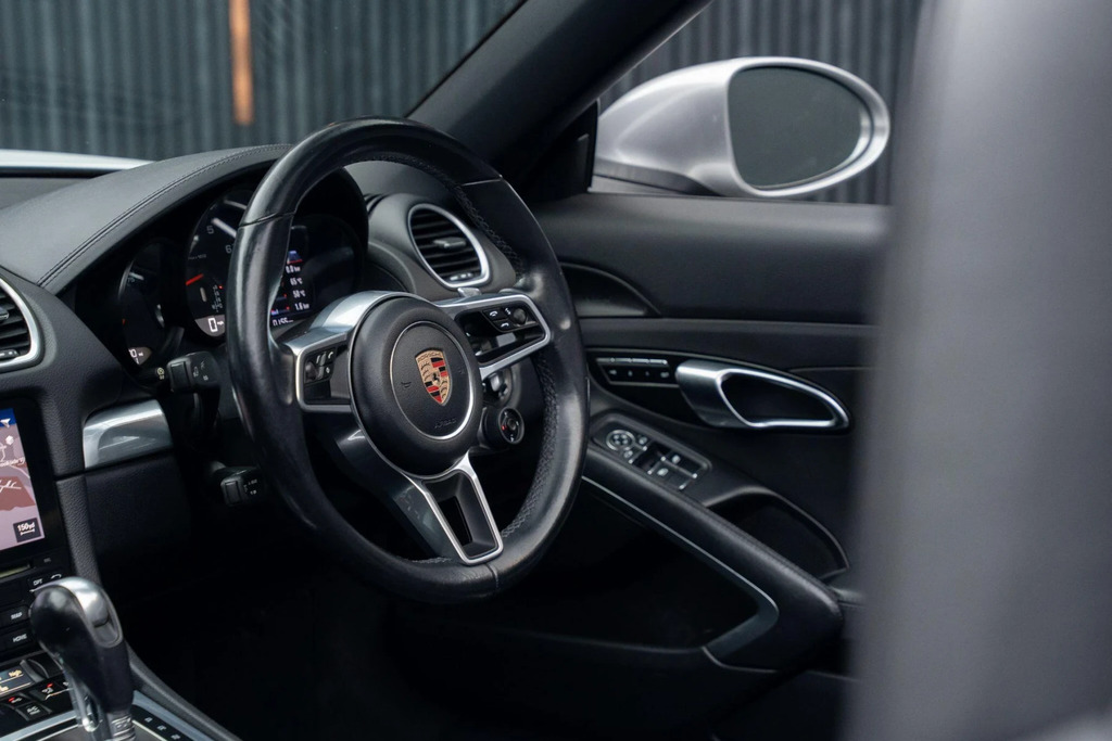 Porsche 718 Boxster Convertible Silver #41