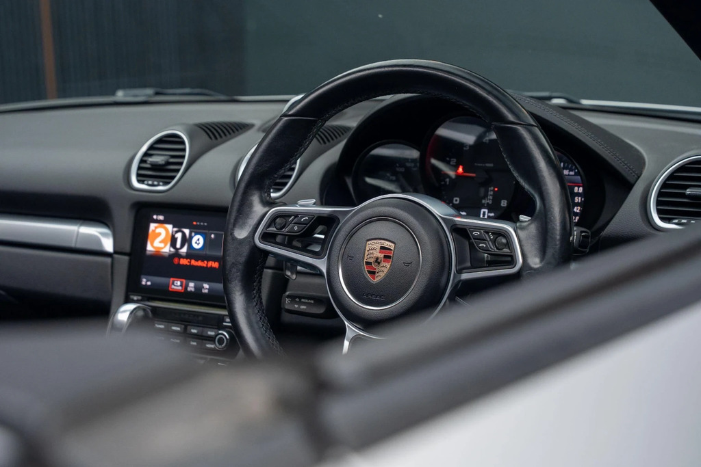 Porsche 718 Boxster Convertible Silver #38