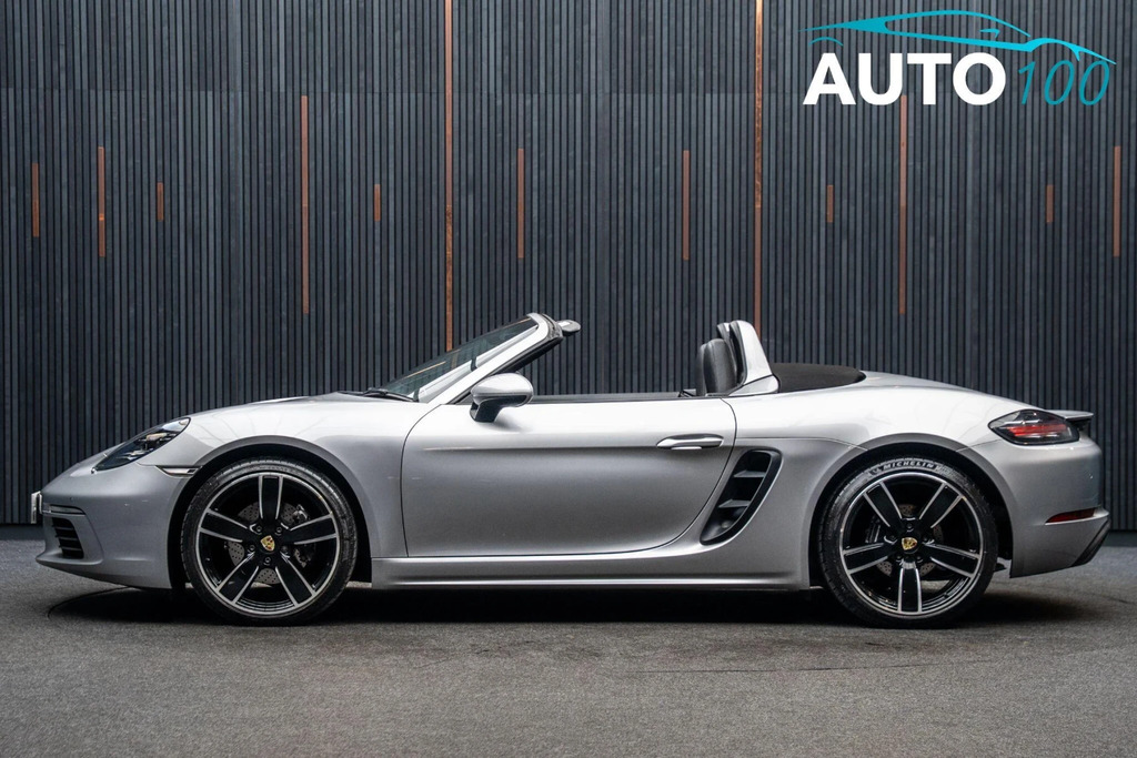 Porsche 718 Boxster Convertible Silver #15