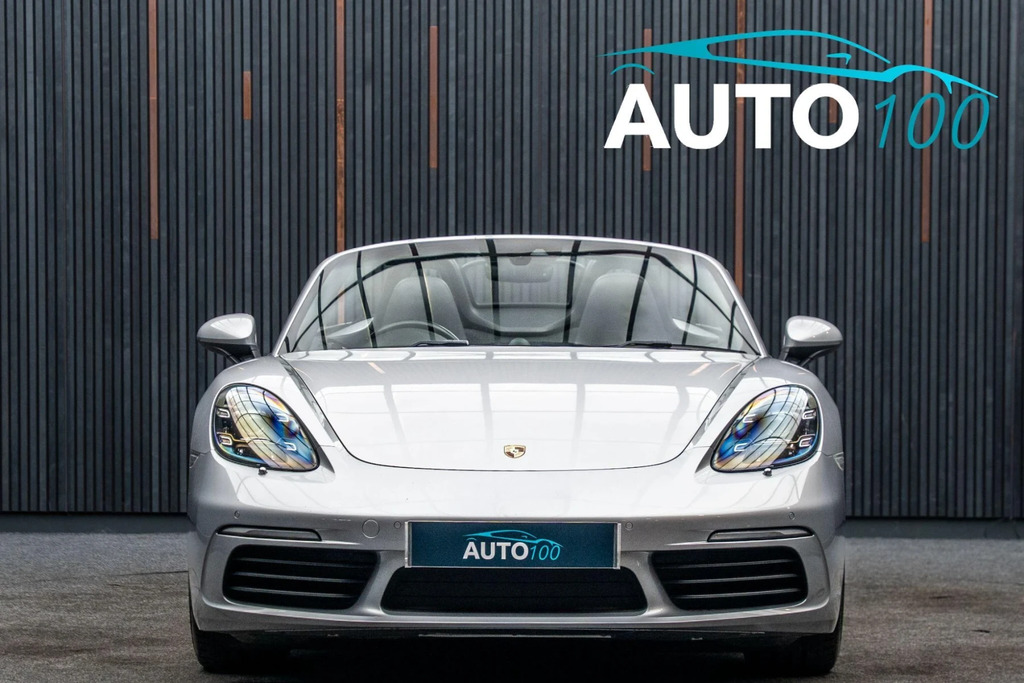 Porsche 718 Boxster Convertible Silver #13