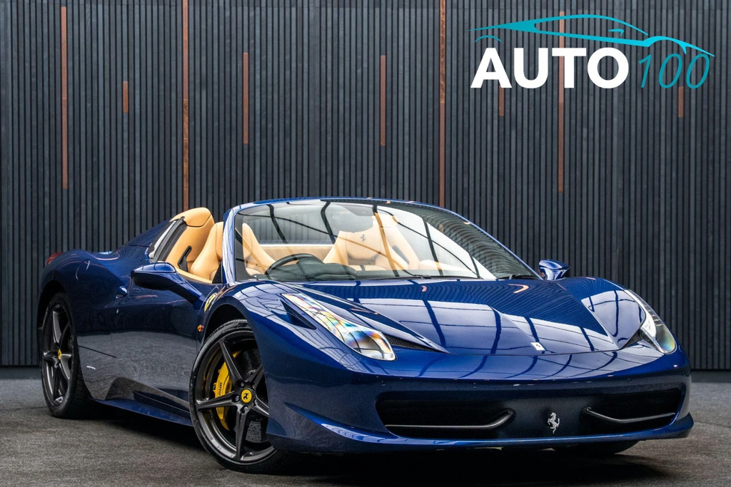 Ferrari 458 4.5 Spider F1 Dct Euro 5 Blue