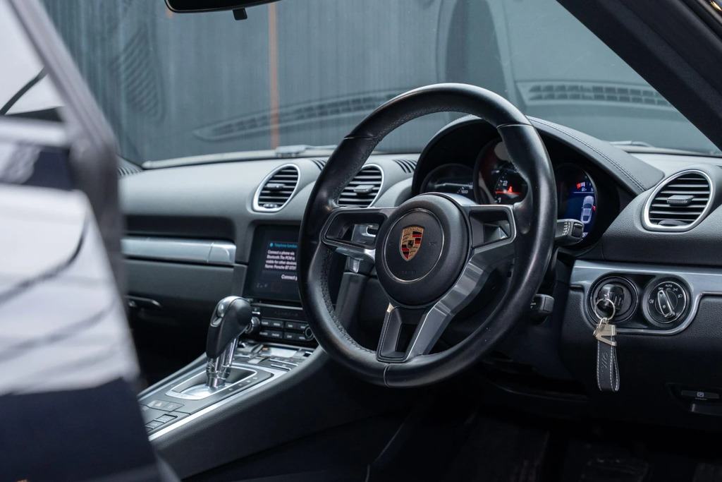 Porsche 718 Cayman 2.0T Pdk Euro 6 Ss Black #4
