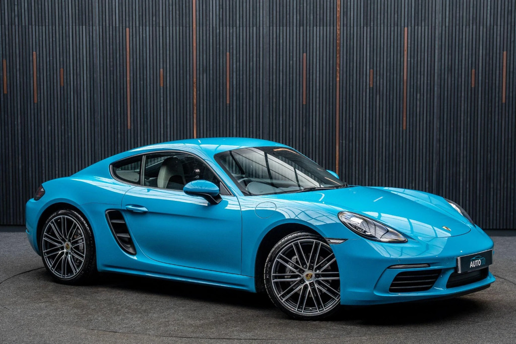 Porsche 718 Cayman 2.0T Pdk Euro 6 Ss Blue #5