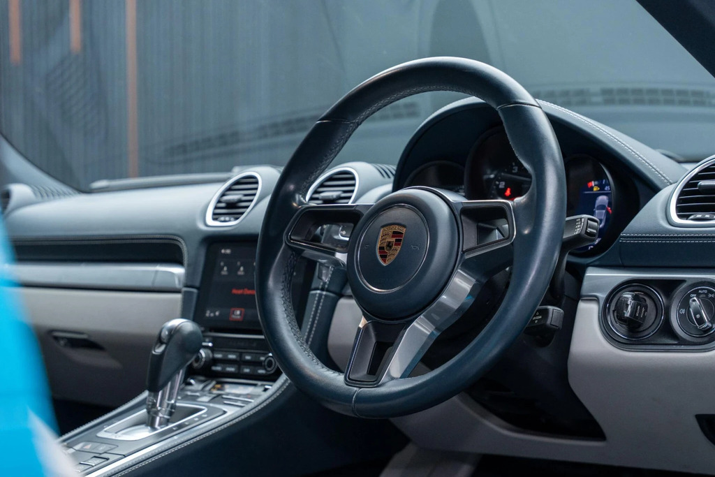 Porsche 718 Cayman 2.0T Pdk Euro 6 Ss Blue #4