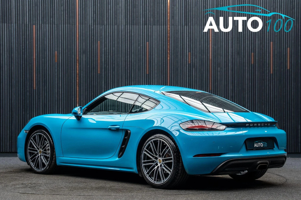 Porsche 718 Cayman 2.0T Pdk Euro 6 Ss Blue #3