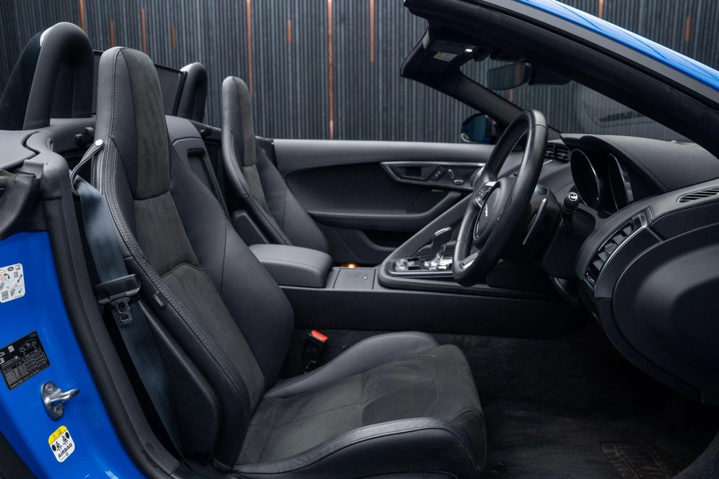 Jaguar F-Type 3.0 V6 R-dynamic Euro 6 Ss Blue #2