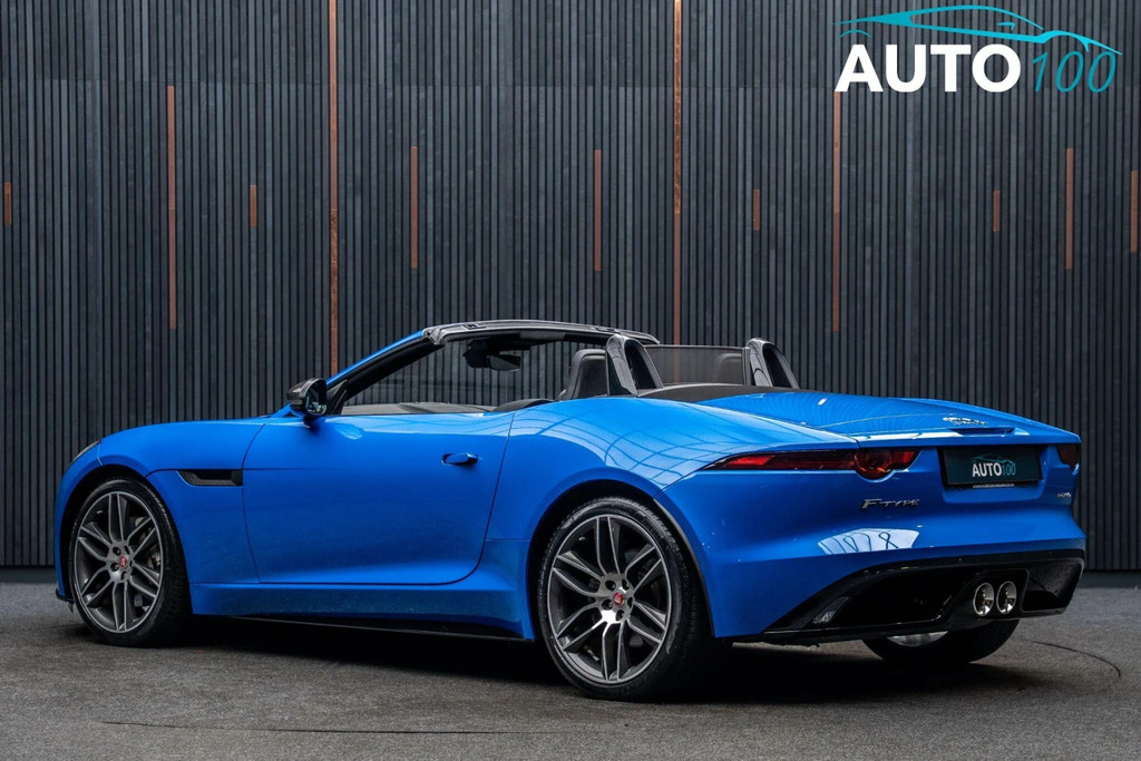 Jaguar F-Type 3.0 V6 R-dynamic Euro 6 Ss Blue #3