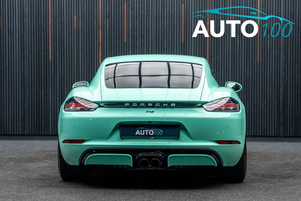 Porsche 718 Cayman Coupe Blue #23