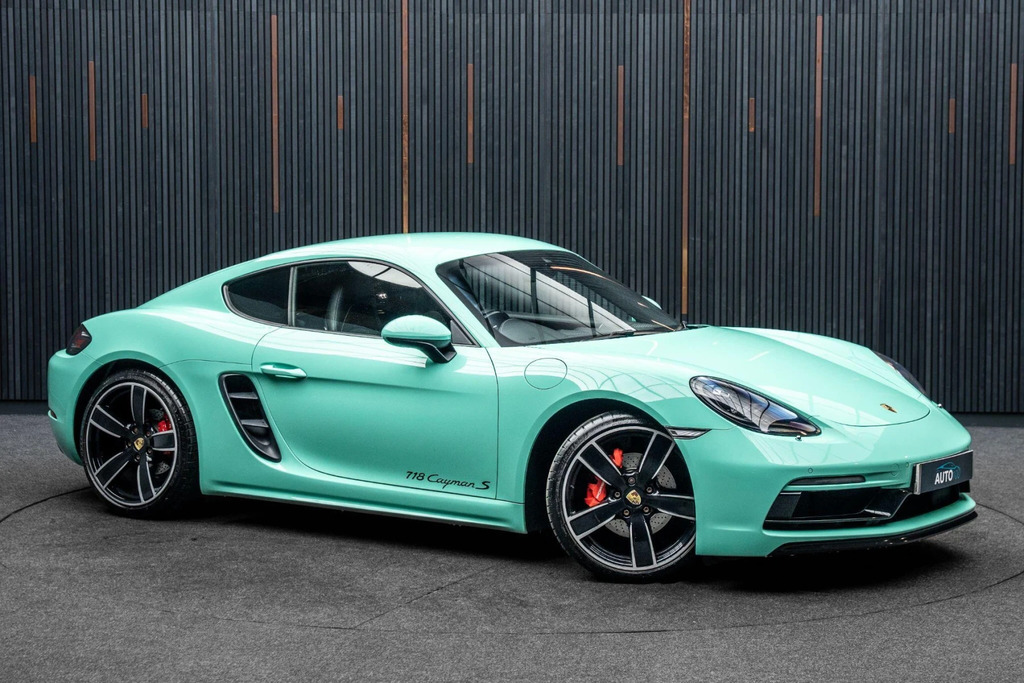 Porsche 718 Cayman 2.5T S Pdk Euro 6 Ss Green #5