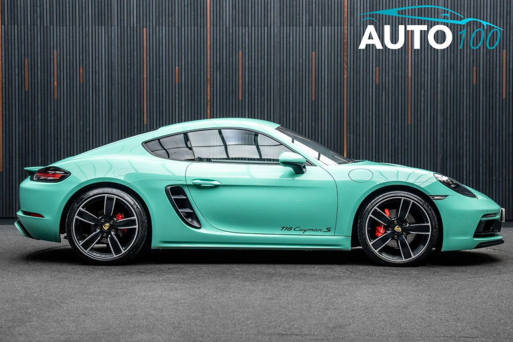 Porsche 718 Cayman Coupe Blue #15