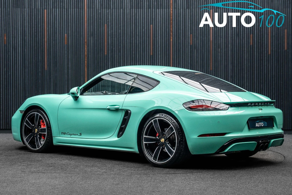Porsche 718 Cayman 2.5T S Pdk Euro 6 Ss Green #3