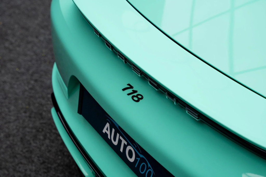 Porsche 718 Cayman Coupe Blue #27
