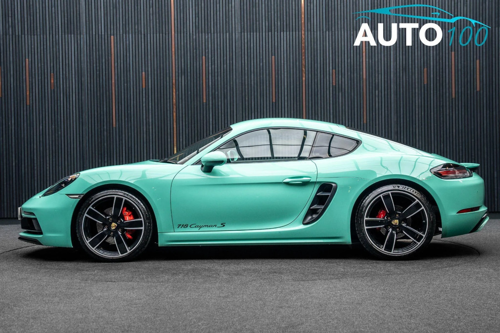 Porsche 718 Cayman Coupe Blue #11
