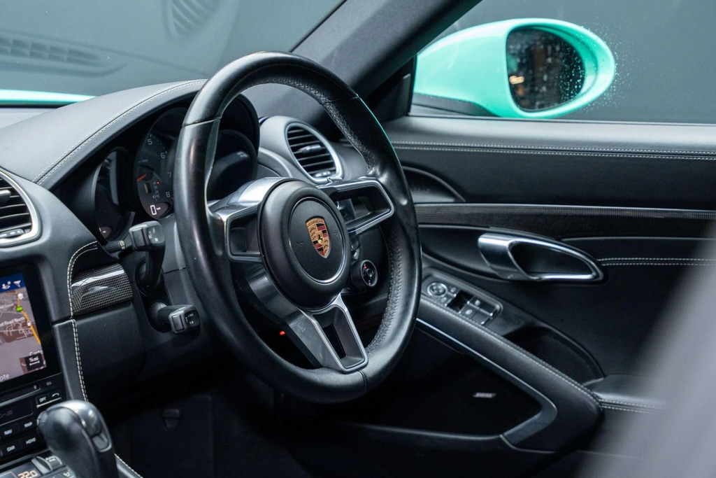 Porsche 718 Cayman Coupe Blue #36