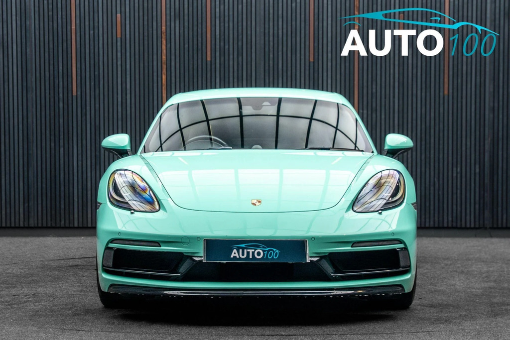 Porsche 718 Cayman Coupe Blue #9