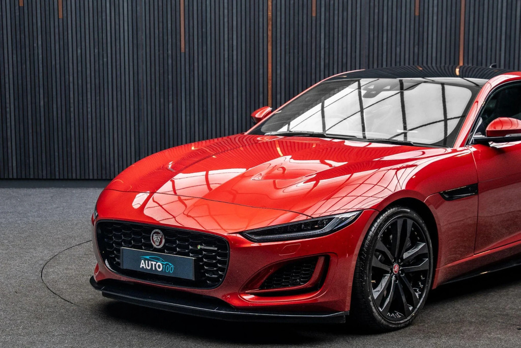 Jaguar F-Type 5.0 V8 R-dynamic Black Awd Euro 6 Ss Red #5