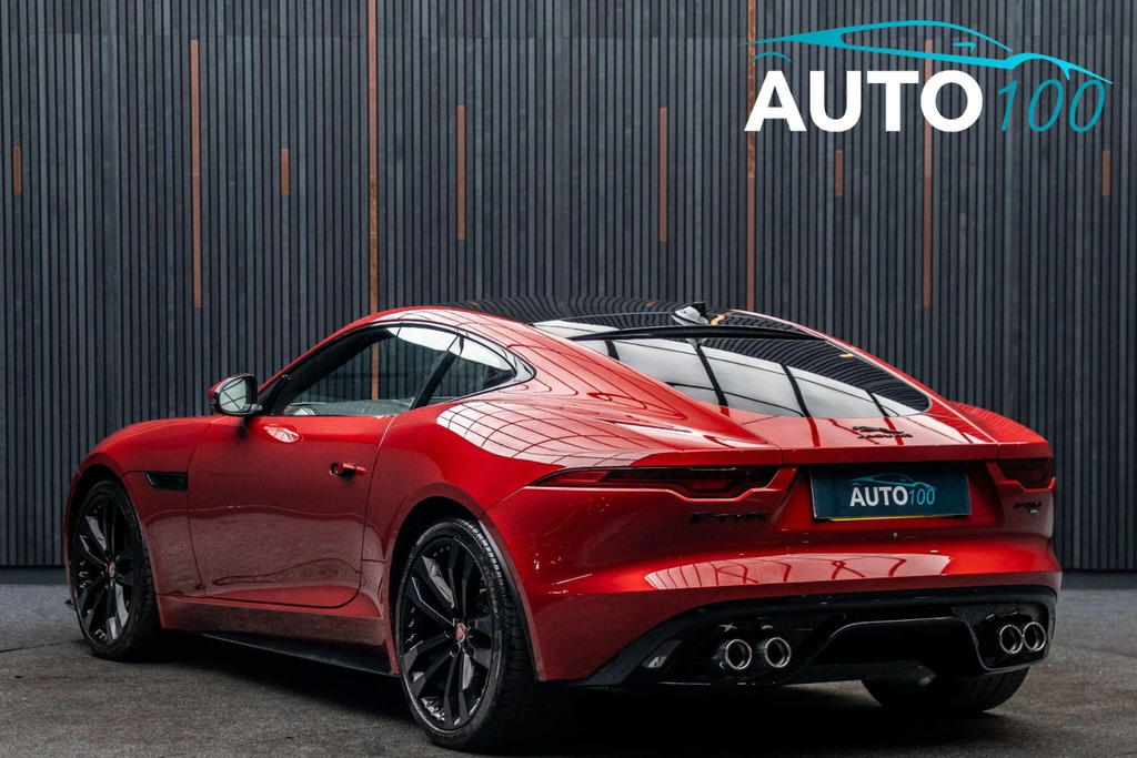 Jaguar F-Type 5.0 V8 R-dynamic Black Awd Euro 6 Ss Red #3