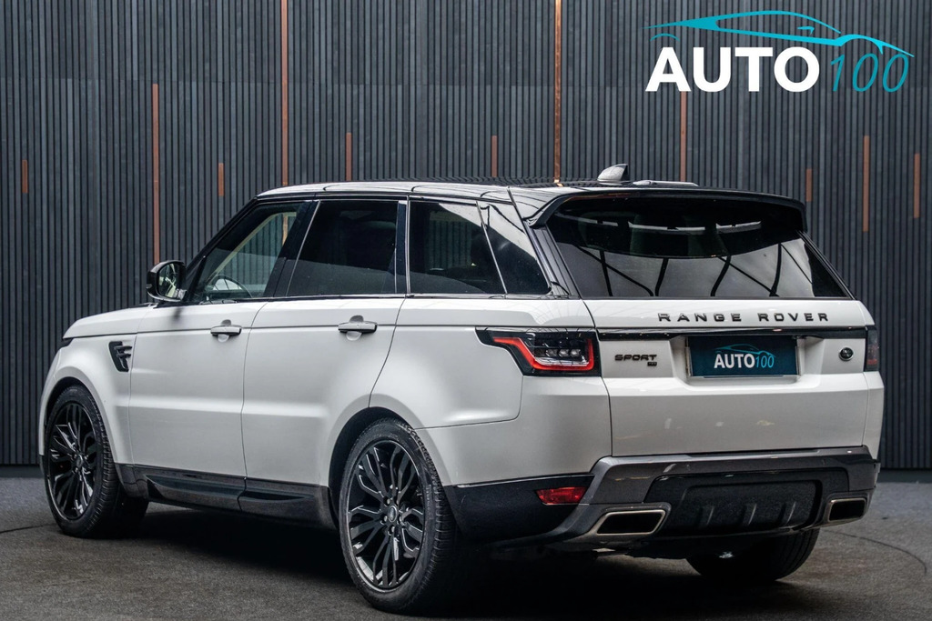Land Rover Range Rover Sport 3.0 D300 Mhev Hse Silver 4Wd Euro 6 Ss White #3