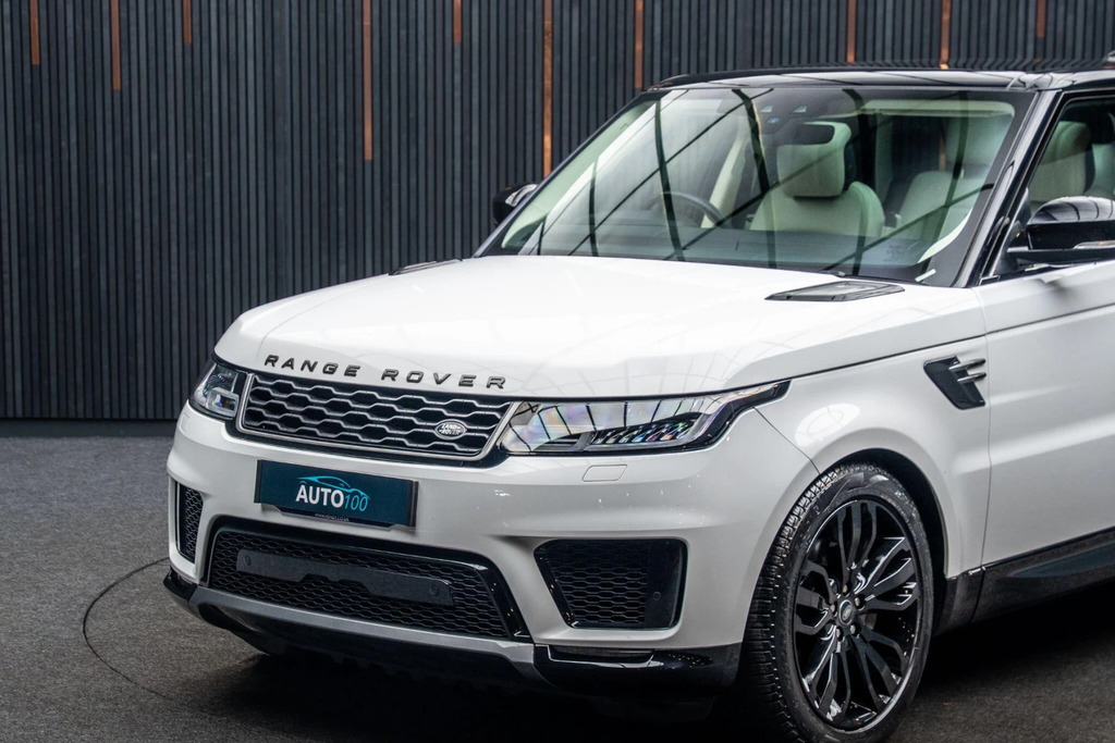 Land Rover Range Rover Sport 3.0 D300 Mhev Hse Silver 4Wd Euro 6 Ss White #5