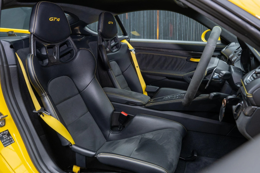Porsche 718 Cayman 4.0 Gt4 Pdk Euro 6 Ss Yellow #2