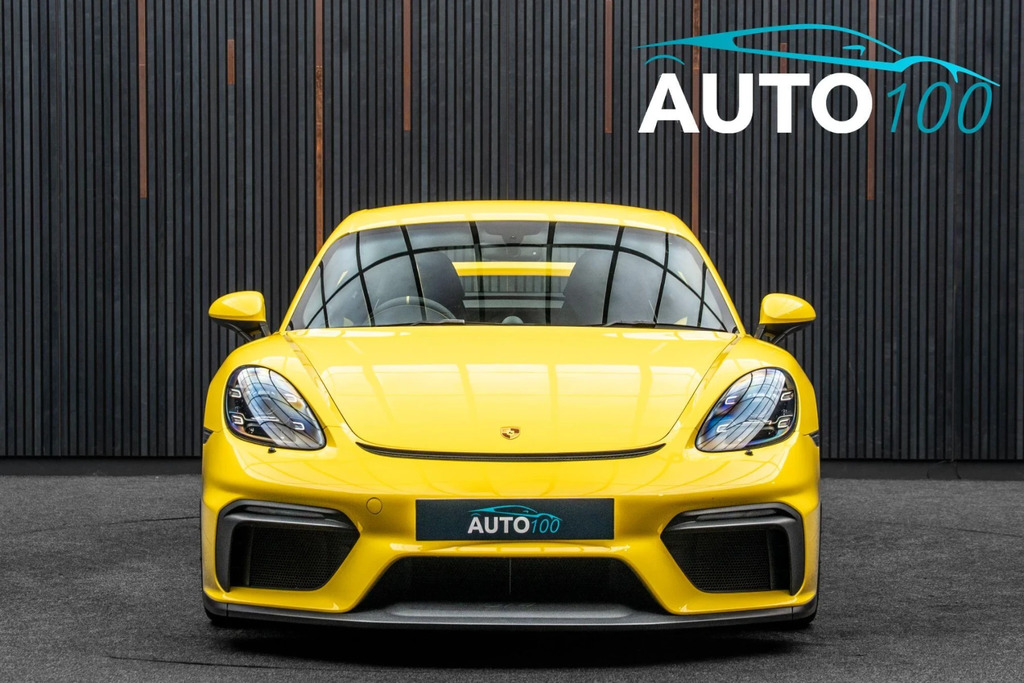 Porsche 718 Cayman 4L Gt4 Black #9