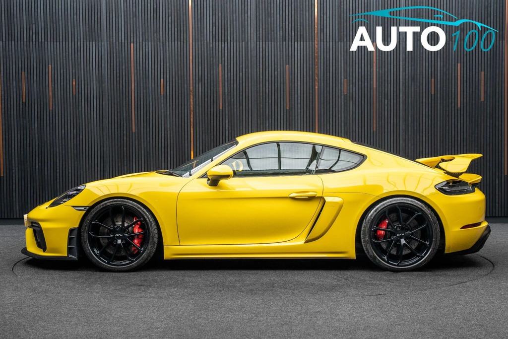 Porsche 718 Cayman 4L Gt4 Black #15