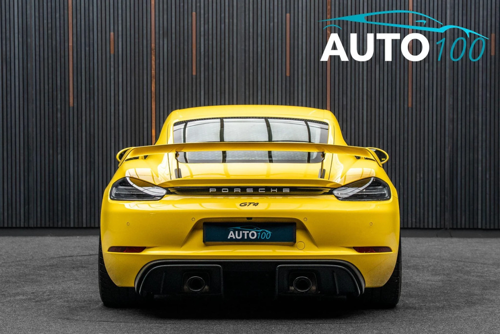 Porsche 718 Cayman 4L Gt4 Black #21