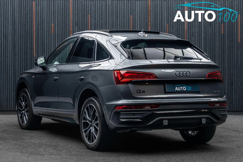 Audi Q5 2.0 Tfsi 45 Black Edition Sportback S Tronic Quatt Grey #2