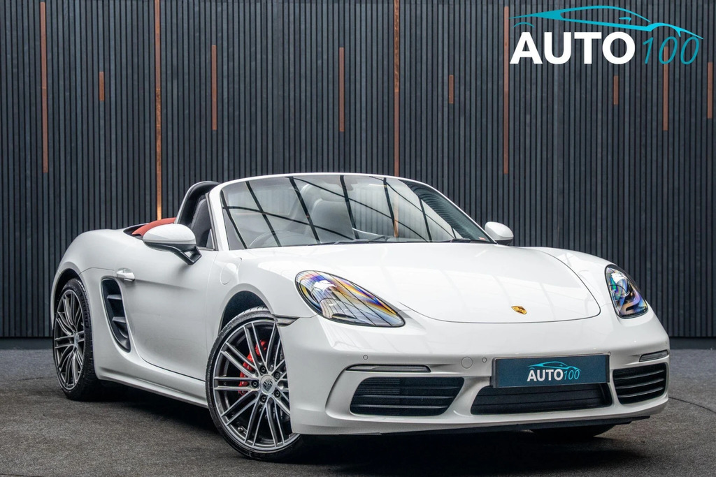 Porsche 718 Boxster 2.5T S Pdk Euro 6 Ss White