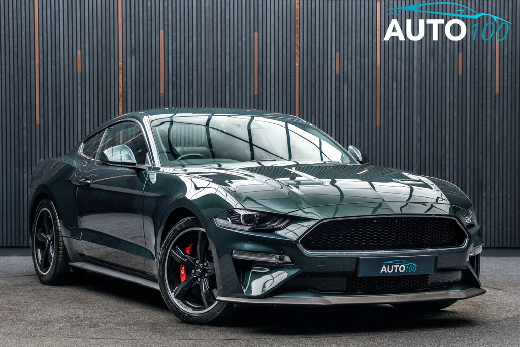 Ford Mustang 5.0 V8 Bullitt Fastback Euro 6 Green
