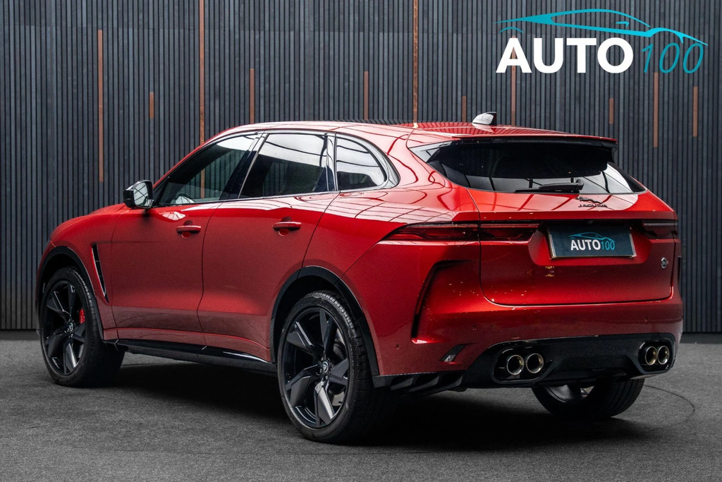Jaguar F-Pace 5.0 P550 V8 Svr Quickshift Awd Euro 6 Ss Red #3