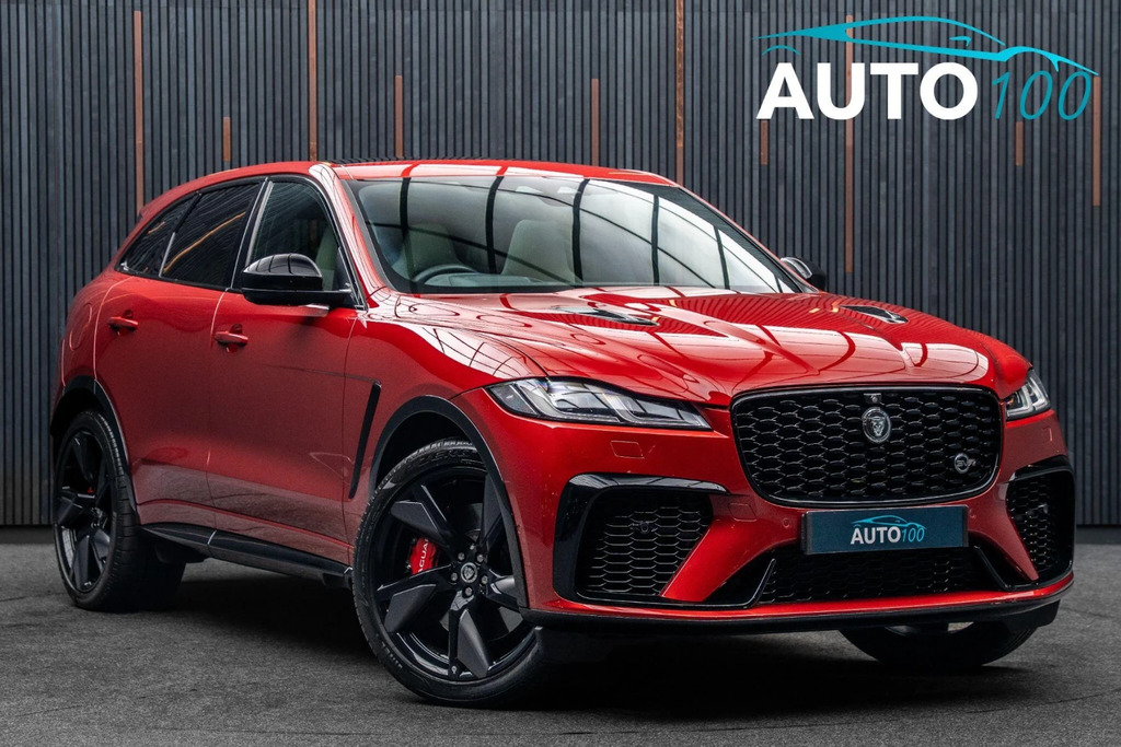 Jaguar F-Pace 5.0 P550 V8 Svr Quickshift Awd Euro 6 Ss Red