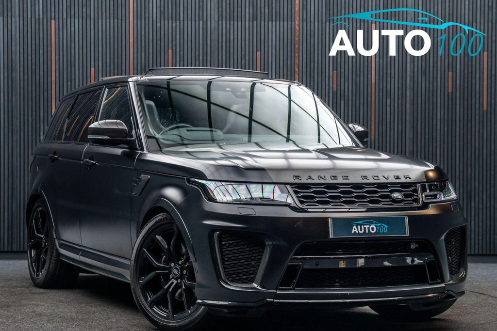 Land Rover Range Rover Sport 5.0 P575 V8 Svr Carbon Edition 4Wd Euro 6 S Black