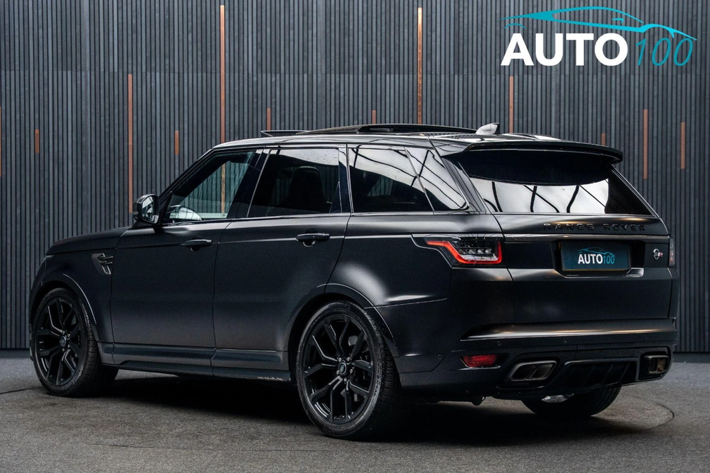 Land Rover Range Rover Sport 5.0 P575 V8 Svr Carbon Edition 4Wd Euro 6 S Black #3