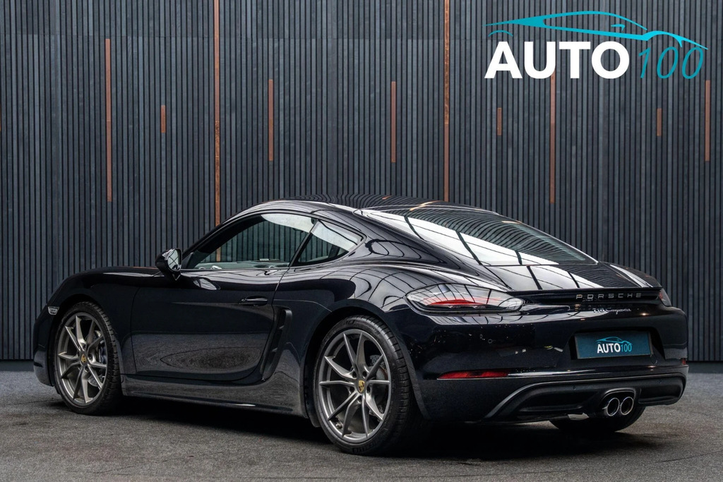 Porsche 718 Cayman 2.0T Pdk Euro 6 Ss Black #3