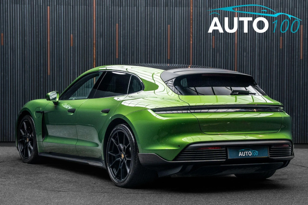 Porsche Taycan Performance Plus 93.4Kwh Gts Sport Turismo 4W Green #3