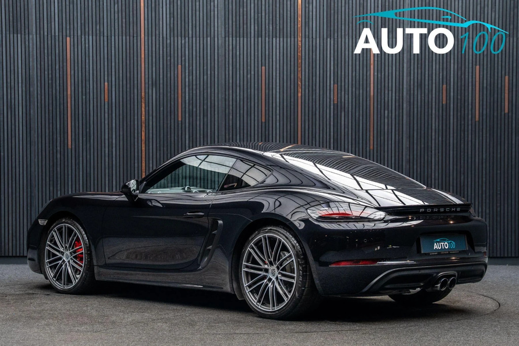 Porsche 718 Cayman 2.5T S Pdk Euro 6 Ss Black #4