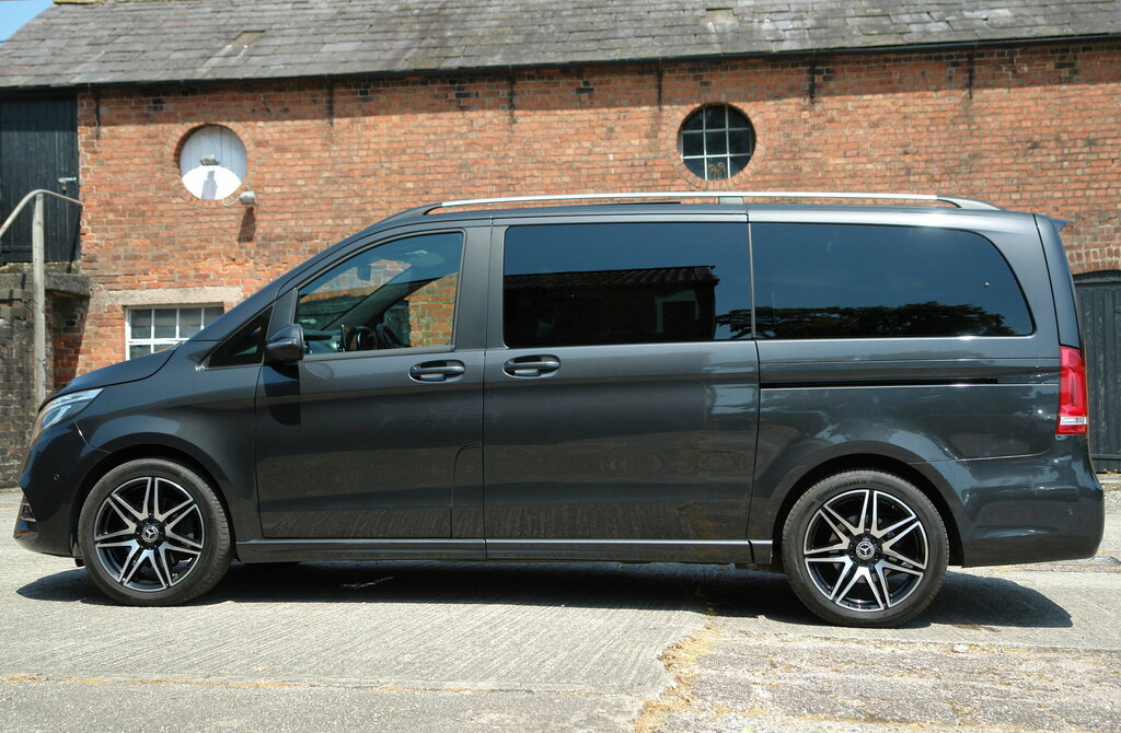 Mercedes-Benz V Class Mpv Silver #12