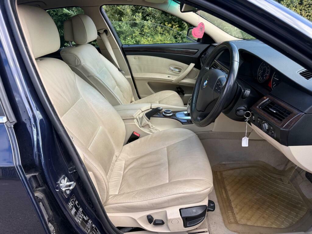 BMW 5 Series 525I M Sport Silver #12