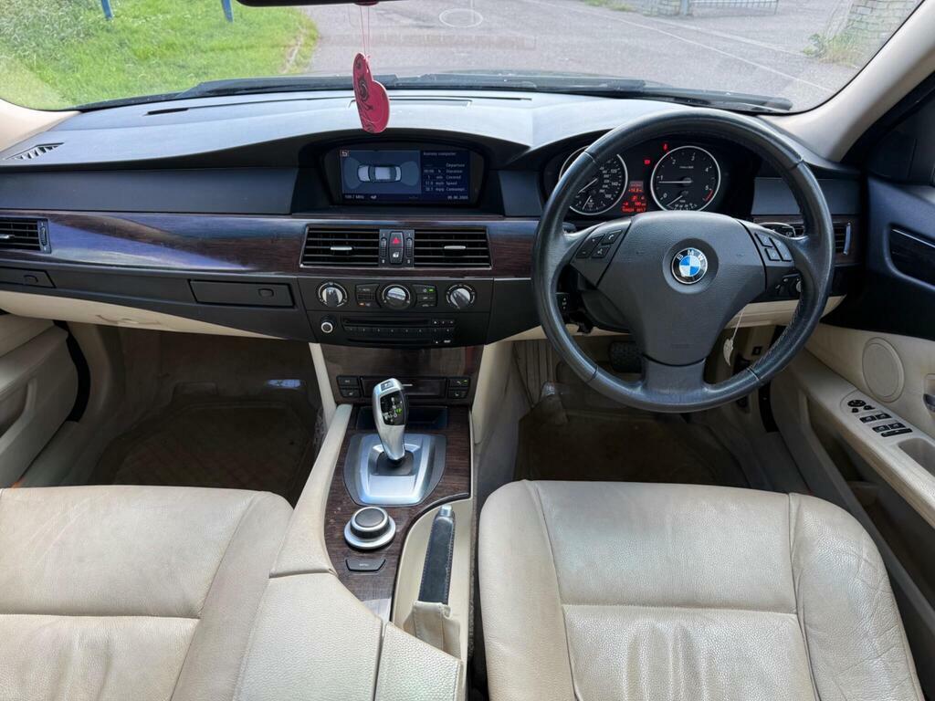 BMW 5 Series 525I M Sport Silver #8