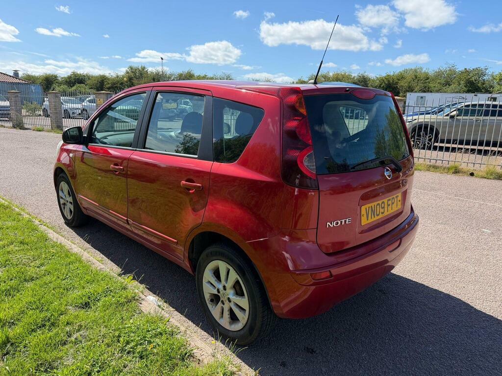 Nissan Note 1.6 16V Acenta Euro 4 Red #4