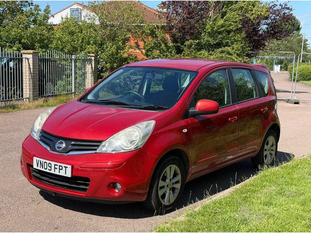 Nissan Note 1.6 16V Acenta Euro 4 Red #3