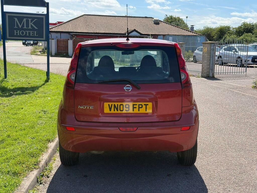 Nissan Note 1.6 16V Acenta Euro 4 Red #6