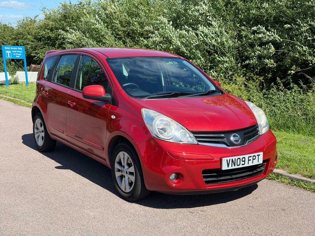 Nissan Note 1.6 16V Acenta Euro 4 Red