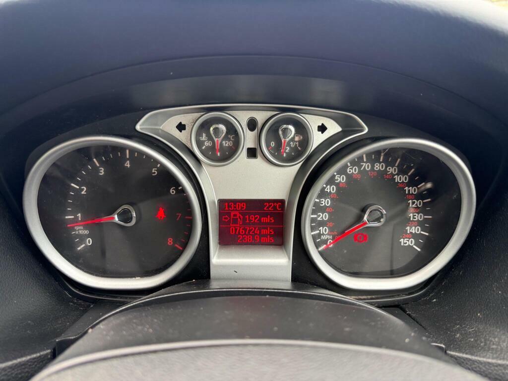 Ford Focus 58 Plate 1.6 Style Privacy Glass Silver #9