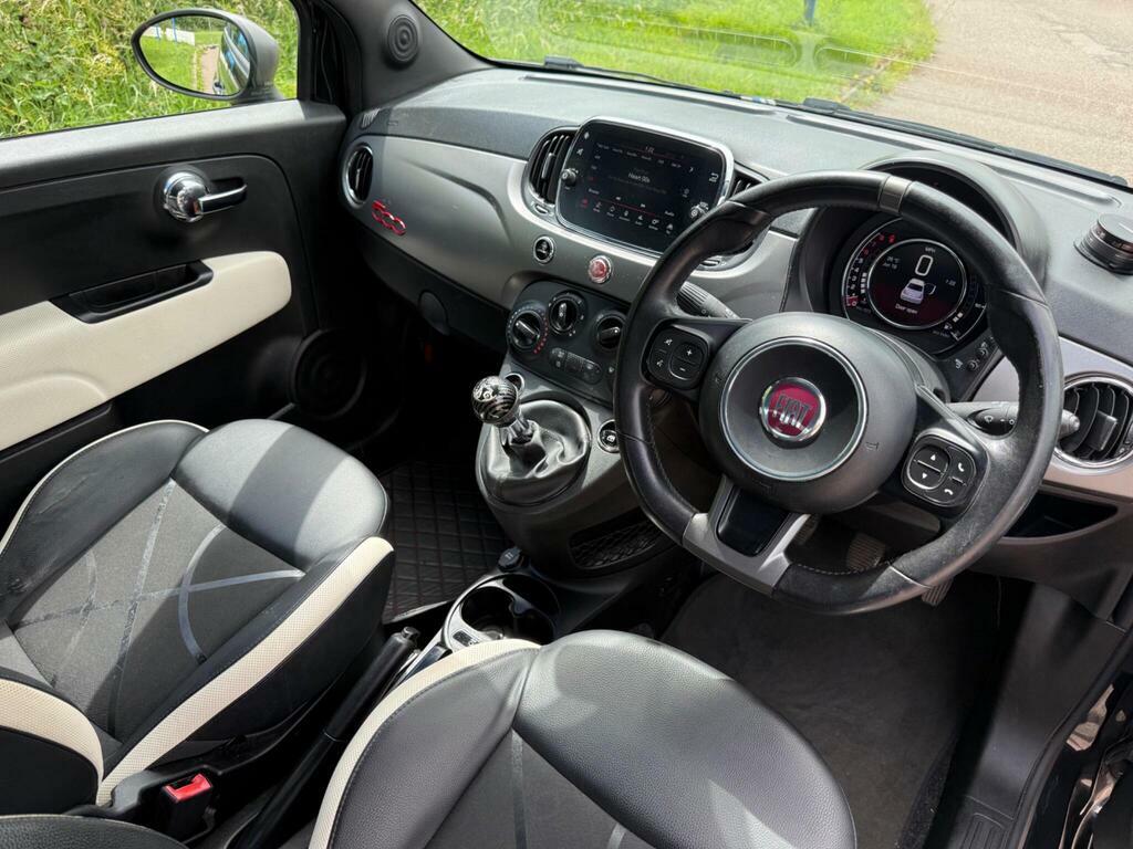 Fiat 500 500 Lounge Red #8