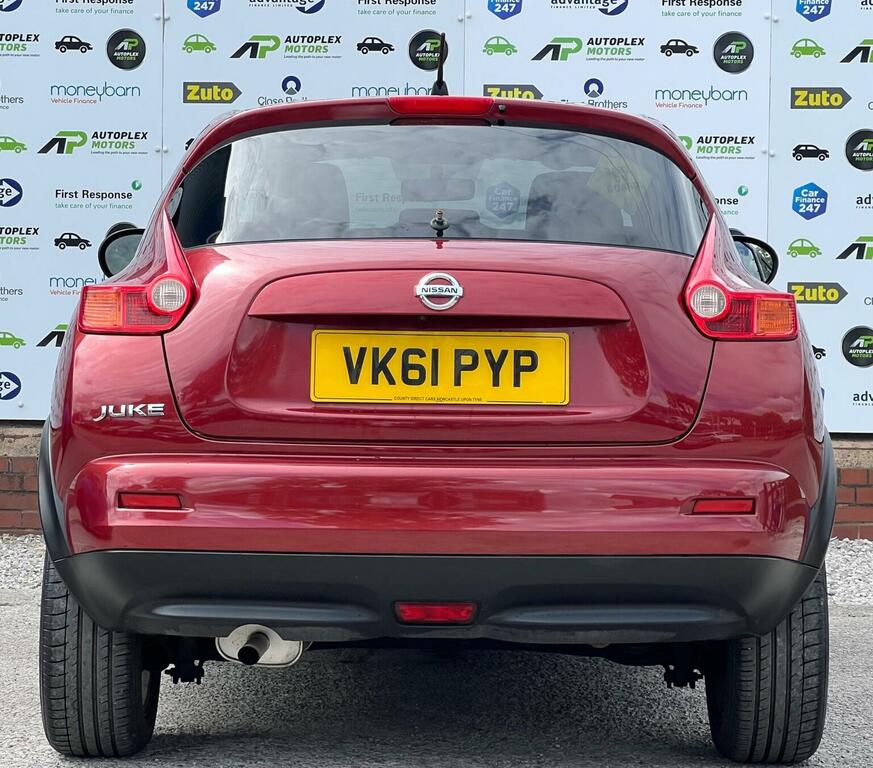 Nissan Juke Suv 1.6 Acenta Premium Euro 5 201161 VK61PYP Red #5