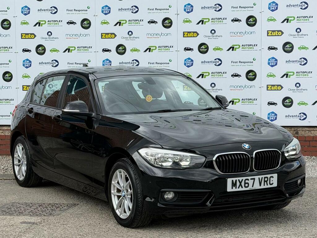 BMW 1 Series Hatchback 2.0 118D Se Euro 6 Ss 2017 MX67VRC Black #2