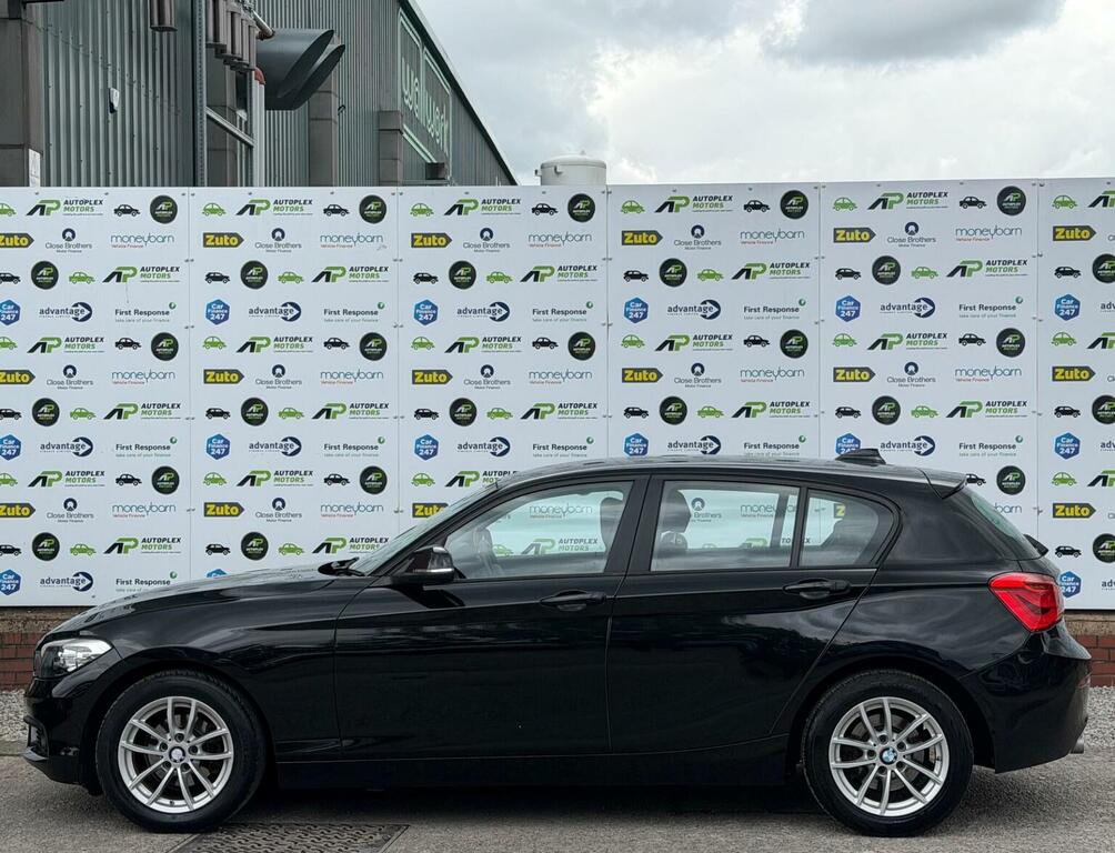 BMW 1 Series Hatchback 2.0 118D Se Euro 6 Ss 2017 MX67VRC Black #5